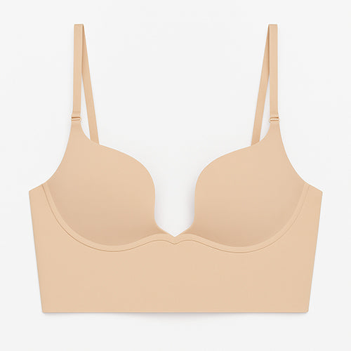 Low-Back Seamless Plunge Multiway Bra Set