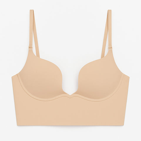 Low-Back Seamless Plunge Multiway Bra Set