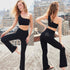 One-Shoulder Scallop Set