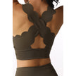 Clay Scallop Halter Active Set
