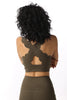 Clay Scallop Halter Active Set