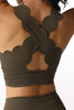 Clay Scallop Halter Active Set