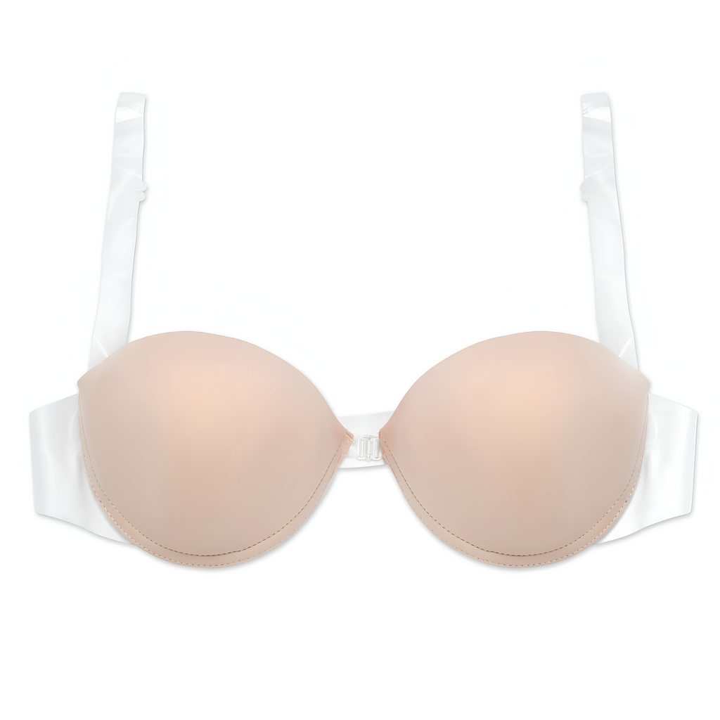 Transparent Clear Push Up Bra Strap Adjustable Invisible Bras