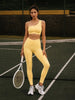 One-Shoulder Scallop Set – Butter Yellow - Bralex Shop
